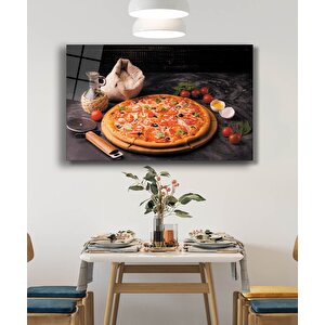 Pizza Cam Tablo Pizza 36x23 cm