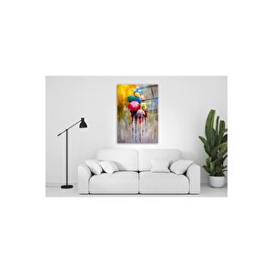 Şemsiyeler Cam Tablo 70x110 cm