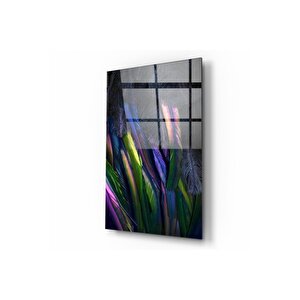 Tüylerin Ihtişamı Cam Tablo 50x70 cm