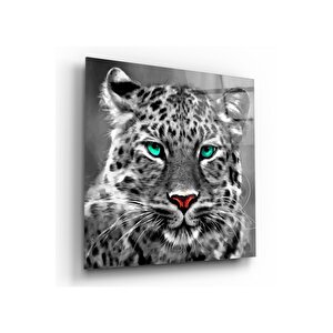 Leopar Cam Tablo 30x30 cm