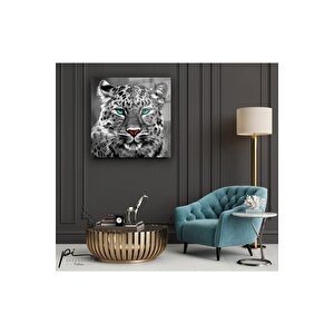 Leopar Cam Tablo 30x30 cm