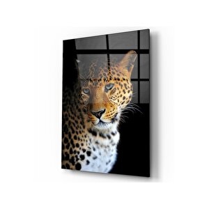 Leopar Cam Tablo 50x70 cm