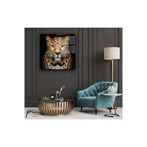 Leopar Cam Tablo 50x50 cm