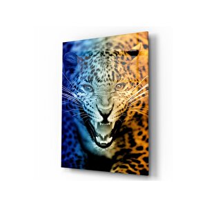 Leopar Cam Tablo 50x70 cm