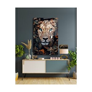 Leopar Cam Tablo 50x70 cm