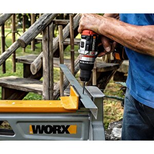 Worx Wx354.9c 20volt/2.0ah Li-ion Tek Akülü Kömürsüz Profesyonel Darbeli Şarjlı Matkap