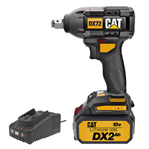 Dx72bc 18volt/2.0ah Li-ion Tek Akülü Şarjlı 350nm Kömürsüz Profesyonel Somun Sıkma