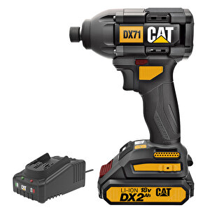 Dx71bc 18volt 2.0ah Li-ion Tek Akülü 215nm Kömürsüz Profesyonel Şarjlı Darbeli Tornavida
