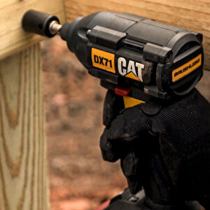 Cat Dx71bc 18volt 2.0ah Li-ion Tek Akülü 215nm Kömürsüz Profesyonel Şarjlı Darbeli Tornavida