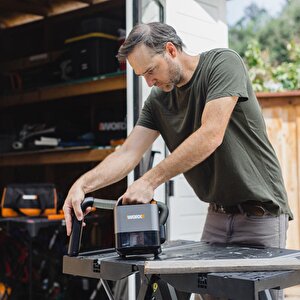 Worx Wx030.9 20volt 30w/10kpa Li-ion Flexi Esnek Hortumlu Profesyonel Kompakt Şarjlı Süpürge (akü Dahil Değildir)