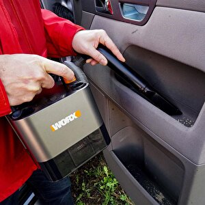 Worx Wx030.9 20volt 30w/10kpa Li-ion Flexi Esnek Hortumlu Profesyonel Kompakt Şarjlı Süpürge (akü Dahil Değildir)