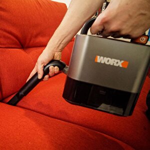 Worx Wx030.9 20volt 30w/10kpa Li-ion Flexi Esnek Hortumlu Profesyonel Kompakt Şarjlı Süpürge (akü Dahil Değildir)