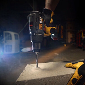 Cat Dx12b 18volt Kömürsüz Profesyonel Şarjlı Darbeli Matkap (akü Dahil Değildir)