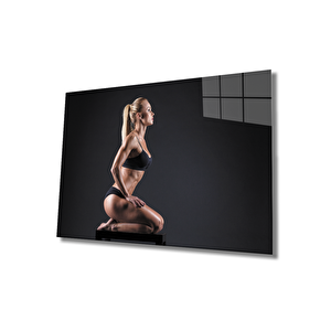 Atletik Kadın Cam Tablo Athletic 50x70 cm