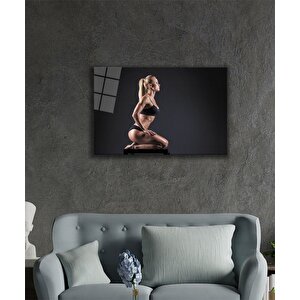 Atletik Kadın Cam Tablo Athletic 36x23 cm