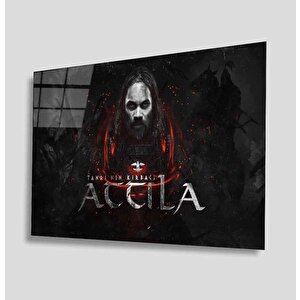 Attila Cam Tablo 50x70 cm