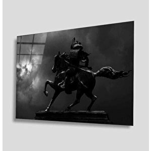 Atlı Türk Cam Tablo 50x70 cm