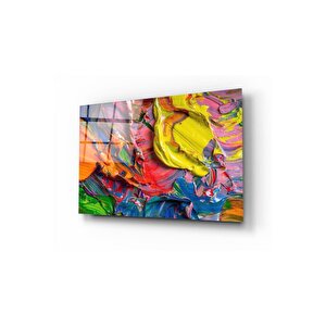 Renkler Cam Tablo 50x70 cm