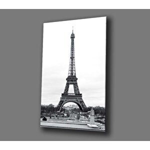 Siyah Beyazeyfel Kulesi Tablo 36x23 cm