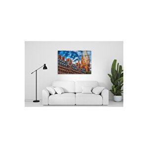 Saat Kulesi Cam Tablo 60x90 cm