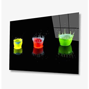 Renkler Cam Tablo 50x70 cm