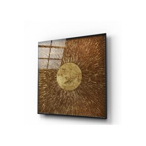 Renkli Desen Cam Tablo 30x30 cm