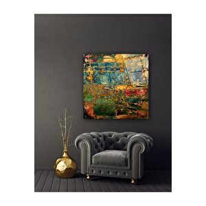 Renkli Cam Tablo 80x80 cm