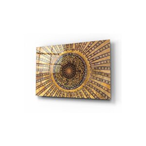 Ayasofya Kubbesi Cam Tablo 50x70 cm