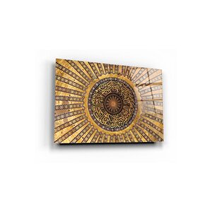 Ayasofya Kubbesi Cam Tablo 50x70 cm