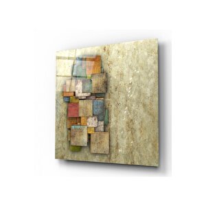 Renkli Cam Tablo 50x50 cm