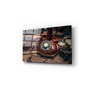 Antik Objeler Cam Tablo 50x70 cm