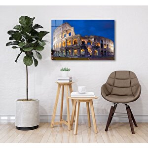 Antik Mimari Cam Tablo 50x70 cm