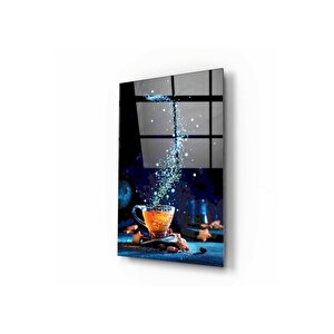 Kahve Cam Tablo 50x70 cm