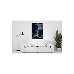 Kahve Cam Tablo 50x70 cm
