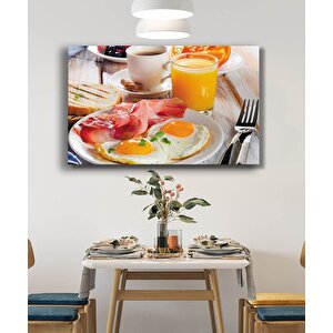 Kahvaltı Tabağı Mutfak Cam Tablo 36x23 cm