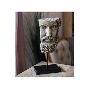 Zeus Yarım Yüz Heykeli