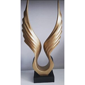 Bronz Modern Kanat Heykeli