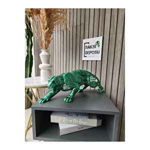 Jaguar Heykeli Dev Boy , Ev Ofis Dekorasyon Ürünleri