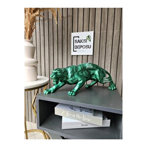 Jaguar Heykeli Dev Boy , Ev Ofis Dekorasyon Ürünleri