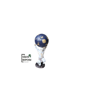 Dünya Taşıyan Adam Heykeli 31 Cm X 15 Cm