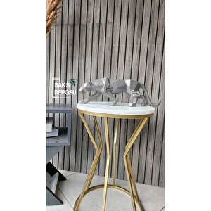 Kübik Kaplan Heykeli; Ev Dekorasyon Heykelleri Ofis Heykelleri Mimari Heykeller Biblolar