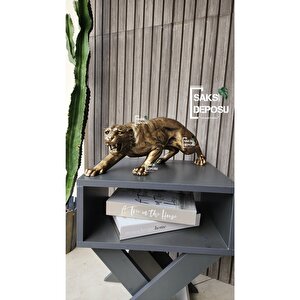 Jaguar Heykeli , Ev Ofis Dekorasyon Ürünleri
