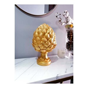 Enginar Heykeli(parlak Gold)