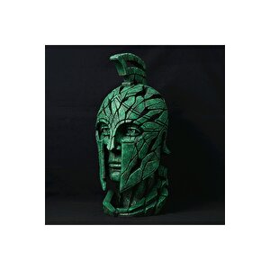 Spartan Büst Heykel (67 Cm X 34 Cm)
