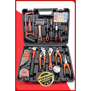 Premium Akülü Vidalama Matkap Özel Alışım 129 Parça Kalite  Çelik Profesyonel Alet Takım Full Set