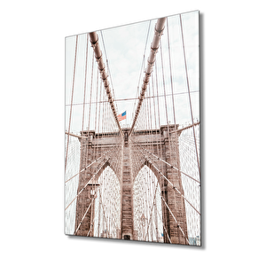 Köprü Cam Tablo Bridge 36x23 cm