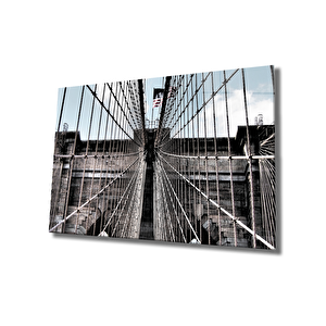Köprü Cam Tablo Bridge 50x70 cm