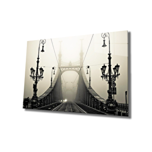Eski Köprü Cam Tablo Old Bridge 50x70 cm
