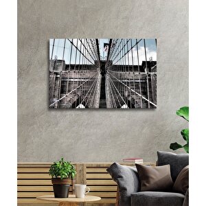 Köprü Cam Tablo Bridge 50x70 cm