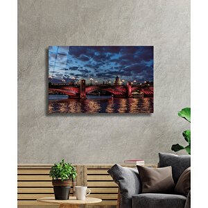 Köprü Cam Tablo Bridge 110x70 cm